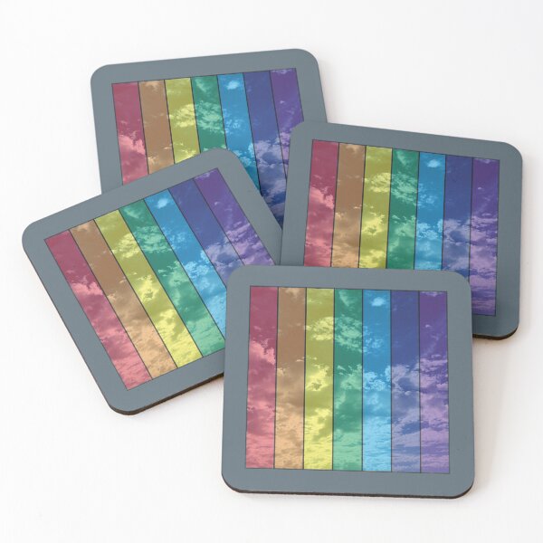Item preview, Rainbow sky with dark cloudy sky  designed and sold by Donutlovers.