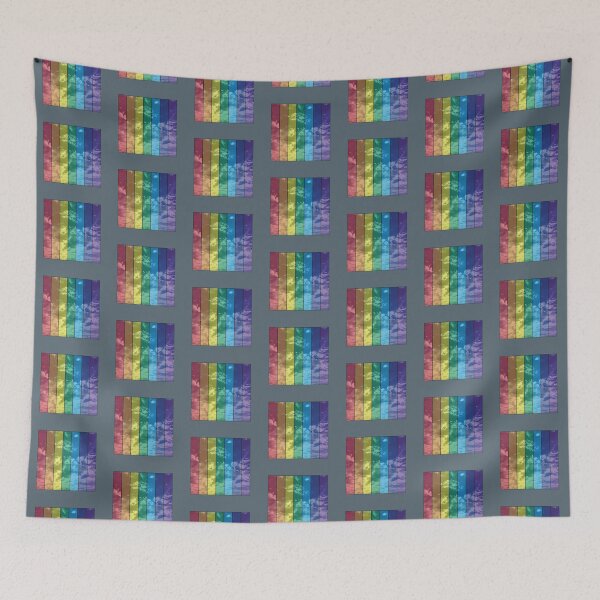 Item preview, Rainbow sky with dark cloudy sky  designed and sold by Donutlovers.
