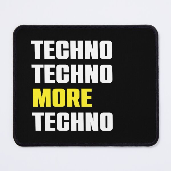 Item preview, TECHNO TECHNO MORE TECHNO #2 designed and sold by RICK-TURNER.