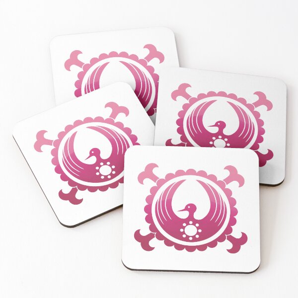 Item preview, Kozuki Clan Symbol Pink Gradient designed and sold by HeySpiritAnimal.