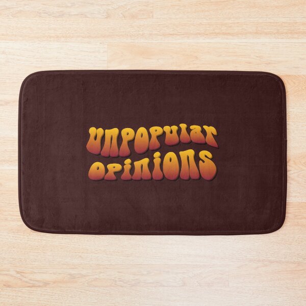 Item preview, Unpopular opinions | text typography designed and sold by trepiu.