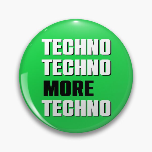 Item preview, TECHNO TECHNO MORE TECHNO #3 designed and sold by RICK-TURNER.