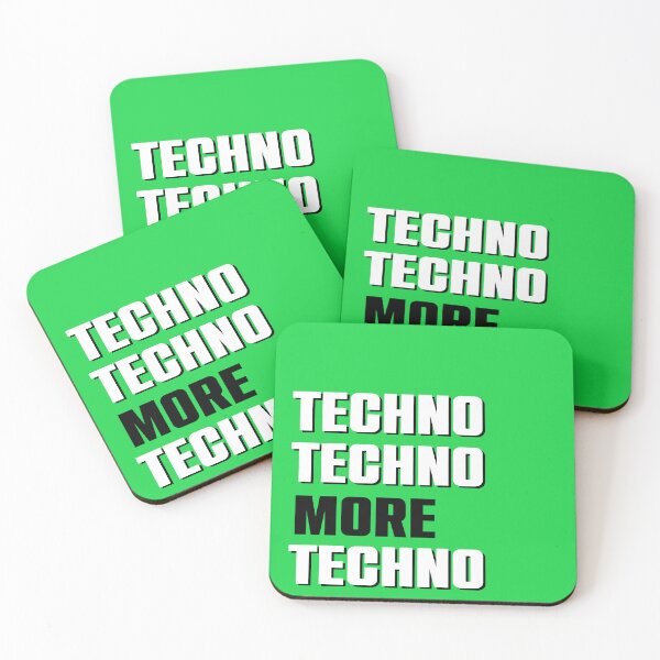 Item preview, TECHNO TECHNO MORE TECHNO #3 designed and sold by RICK-TURNER.
