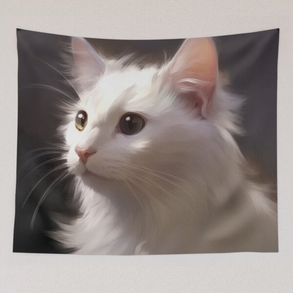 Item preview, Digital Pet Artwork: A Unique Tribute to Your Loyal Friend designed and sold by TheMachineMind.
