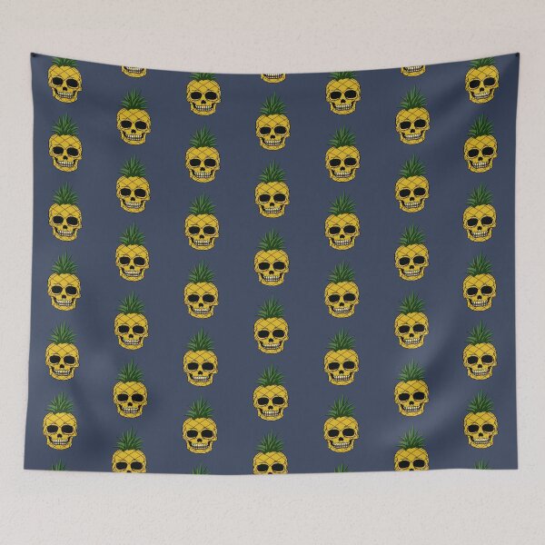 Item preview, Funny pineapple skull  designed and sold by Donutlovers.
