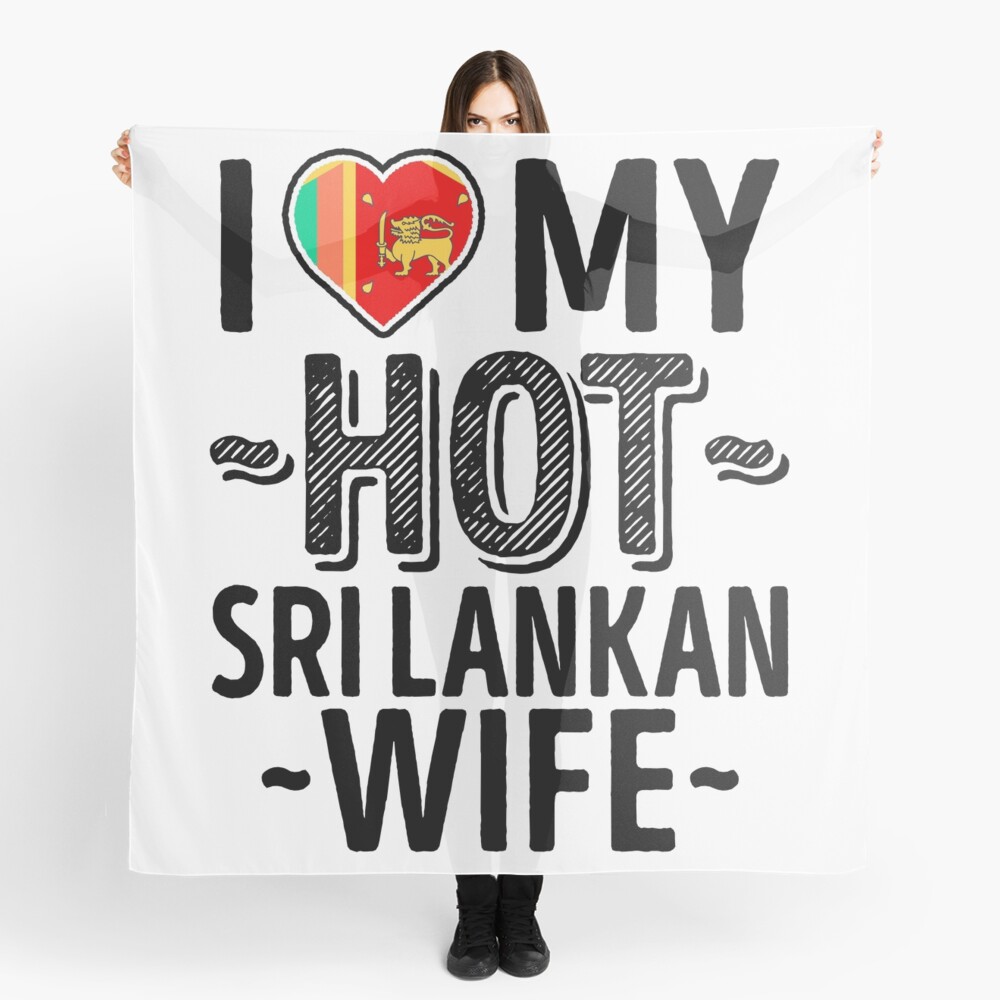 "I Love My HOT Sri Lankan Wife Cute Sri Lanka Couples Romantic Love T
