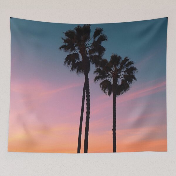 Item preview, California Palm Tree Sunset designed and sold by Fragpop.