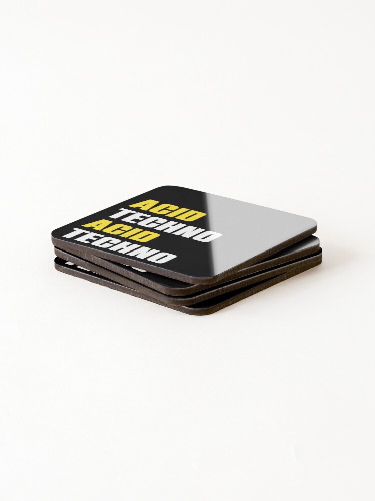 Thumbnail 4 of 5, Coasters (Set of 4), ACID TECHNO designed and sold by RICK-TURNER.
