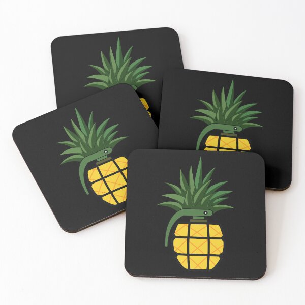 Item preview, Tropical Pineapple on a hand grenade  designed and sold by Donutlovers.