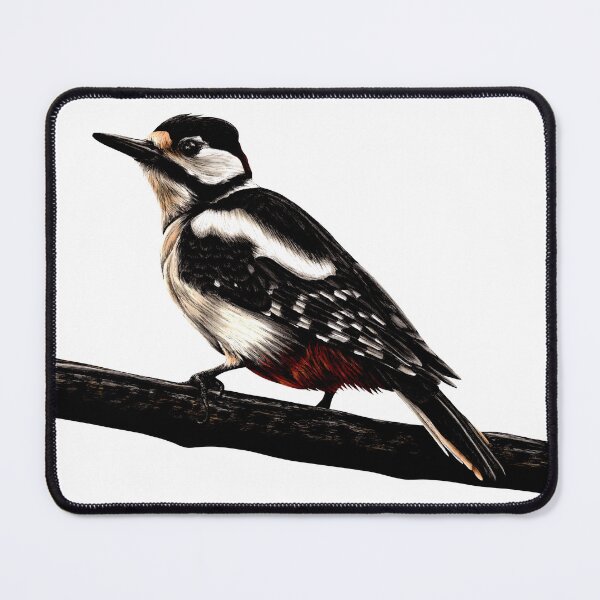 Item preview, Great spotted woodpecker designed and sold by LorenDowding.