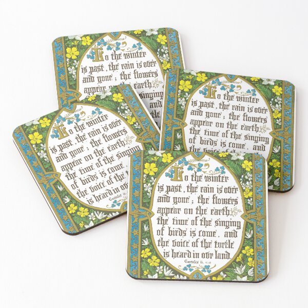 Item preview, Lo, the Winter is Past  designed and sold by Pictures With A Message.