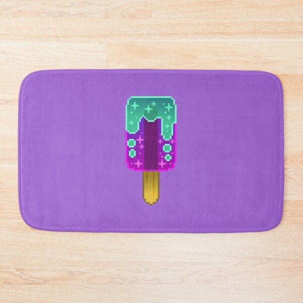 Item preview, Pixel Art - Purple/Teal Galaxy Popsicle designed and sold by Kaiko-Roku.