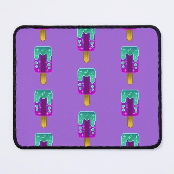 Item preview, Pixel Art - Purple/Teal Galaxy Popsicle designed and sold by Kaiko-Roku.