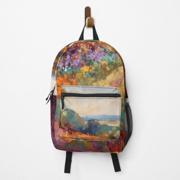 Item preview, Impressionism countryside sunset 2 designed and sold by Red Witch Art.