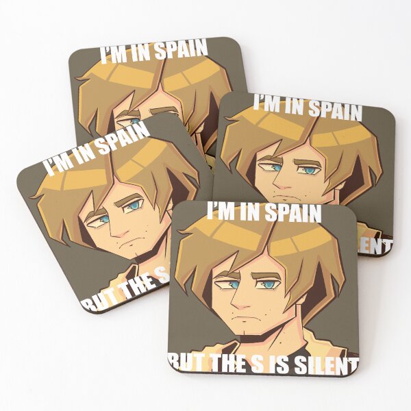 Item preview, I'm In Spain But The S Is Silent designed and sold by Cat Williams.