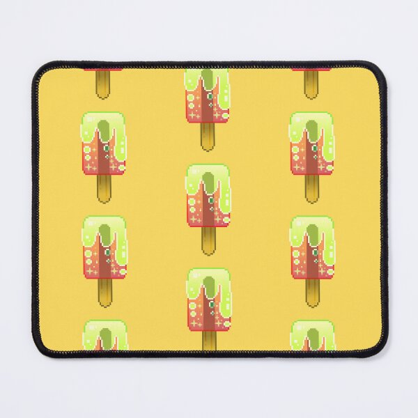 Item preview, Pixel Art - Orange/Yellow Galaxy Popsicle designed and sold by Kaiko-Roku.