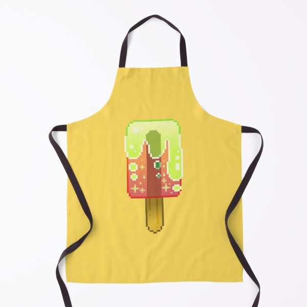 Item preview, Pixel Art - Orange/Yellow Galaxy Popsicle designed and sold by Kaiko-Roku.