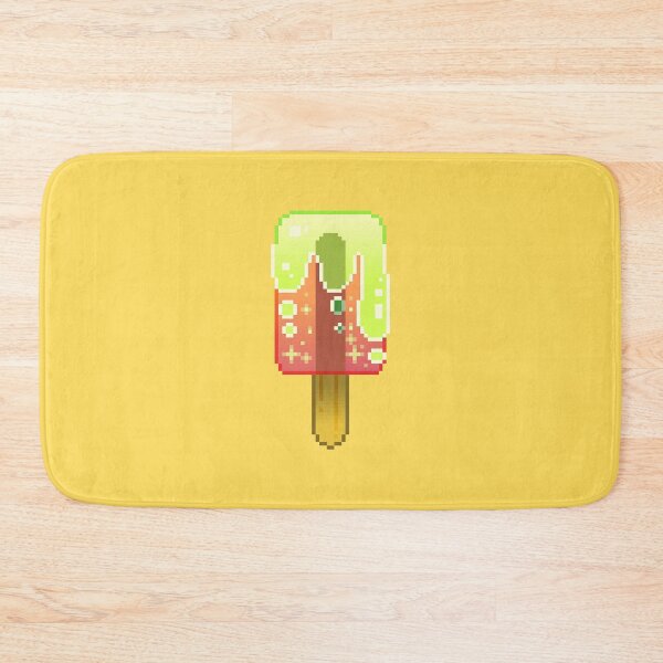 Item preview, Pixel Art - Orange/Yellow Galaxy Popsicle designed and sold by Kaiko-Roku.