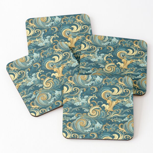 Item preview, Turquoise Typhoon designed and sold by Pedra Panda.