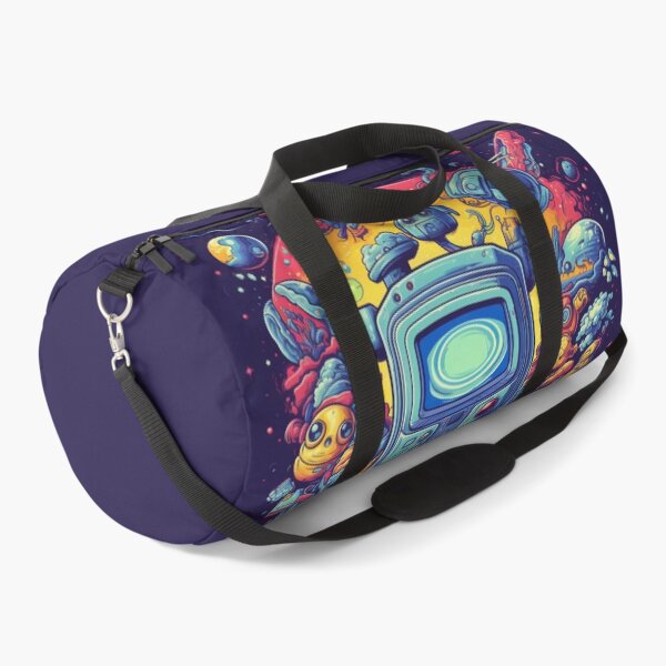 Item preview, Psychedelic Realms: Video Game Art with Unconventional Space, Highly Detailed Figures designed and sold by Bee Happy Creative™.