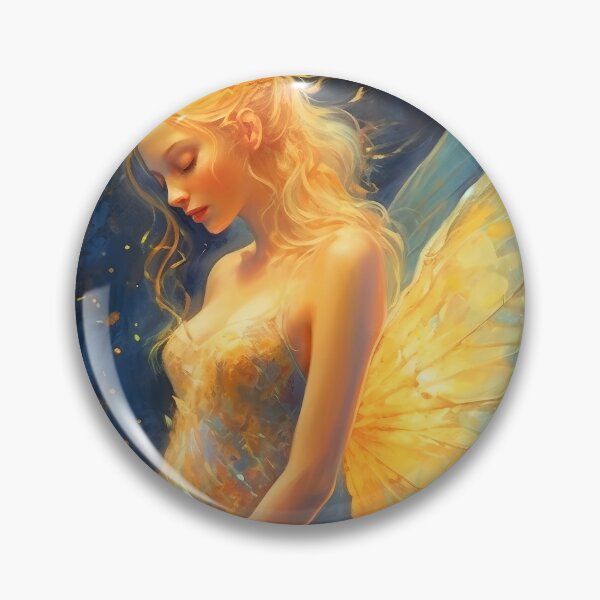 Item preview, Gentle Fiery Fairy designed and sold by Red Witch Art.