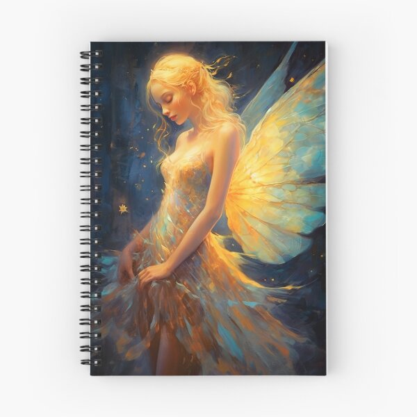 Item preview, Gentle Fiery Fairy designed and sold by Red Witch Art.