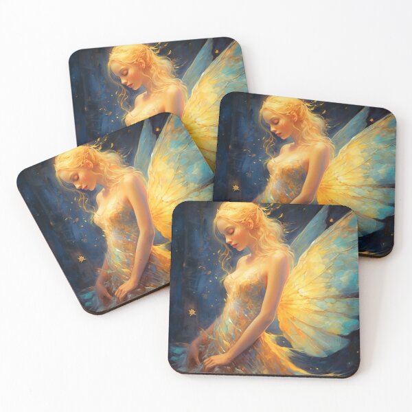 Item preview, Gentle Fiery Fairy designed and sold by Red Witch Art.