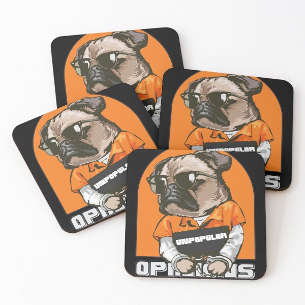 Item preview, Unpopular Opinions Pug Design  designed and sold by Harsh  Katariya.