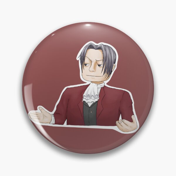 Item preview, Edgeworth Meme Ace Attorney (Character Version) designed and sold by beegg.