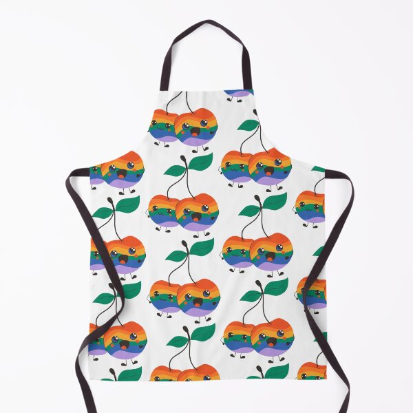 Item preview, Cute happy funny rainbow cherries designed and sold by Innamalinka.