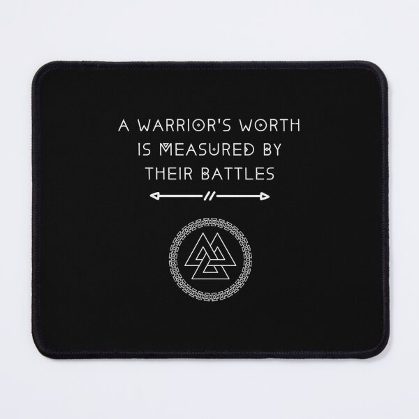 Item preview, A Warriors Worth Viking Quote designed and sold by richartylewis.