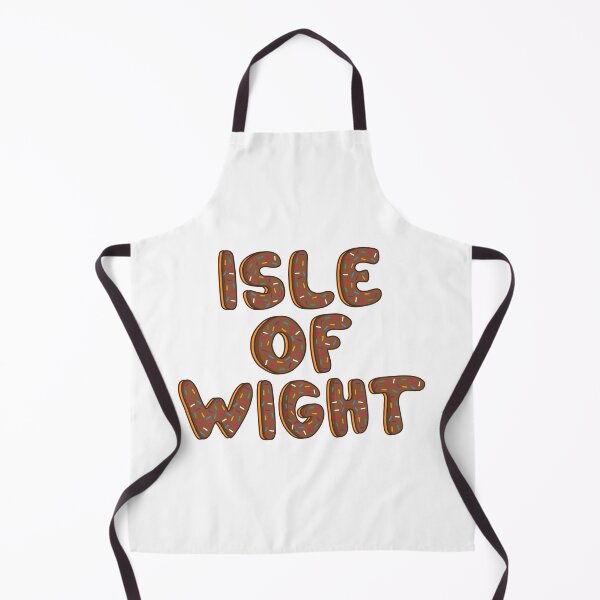 Item preview, City of Isle of Wight text Shaped Like Chocolate Donuts designed and sold by DonutsWords.