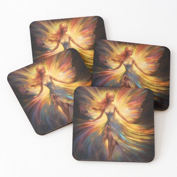 Item preview, Fiery Fairy 1 designed and sold by Red Witch Art.