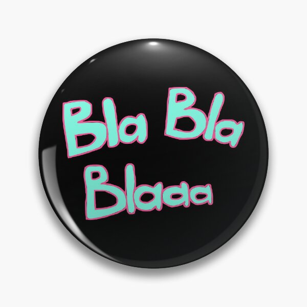 Artikelvorschau, Bla Bla Blaaa Blau und Pink entworfen und verkauft von Hypnotees.