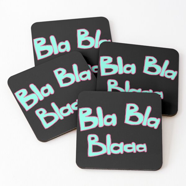 Item preview, Bla Bla Blaaa Blue and Pink designed and sold by Hypnotees.
