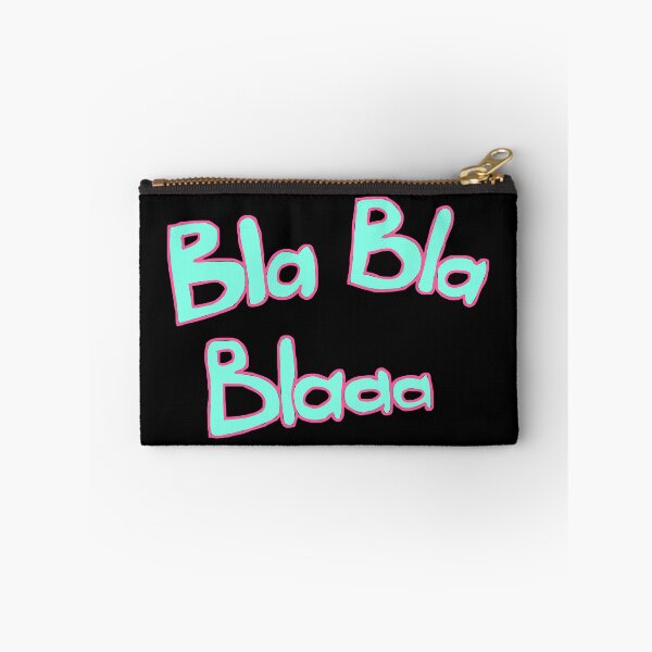Item preview, Bla Bla Blaaa Blue and Pink designed and sold by Hypnotees.