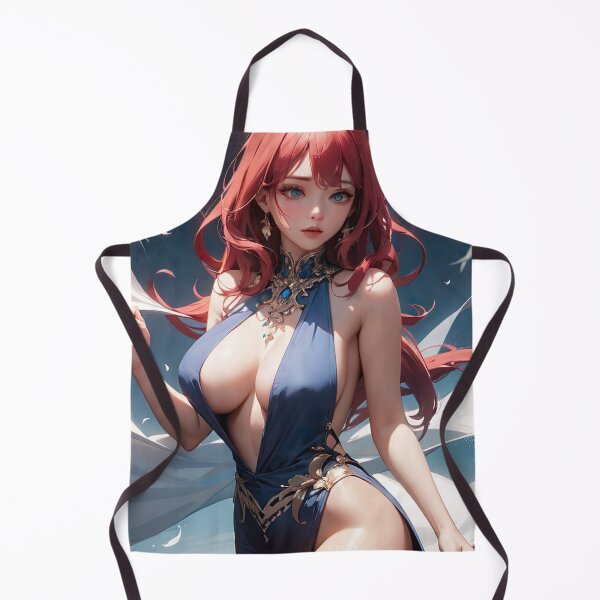 Item preview, Copy of Seductive Anime Beauty: Captivating Girl in Elegant Dress designed and sold by TheMachineMind.