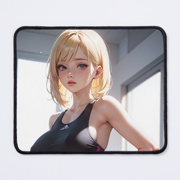 Item preview, Copy of Seductive Anime Beauty: Captivating Girl in Elegant Dress designed and sold by TheMachineMind.