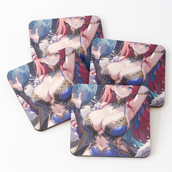 Item preview, Copy of Seductive Anime Beauty: Captivating Girl in Elegant Dress designed and sold by TheMachineMind.
