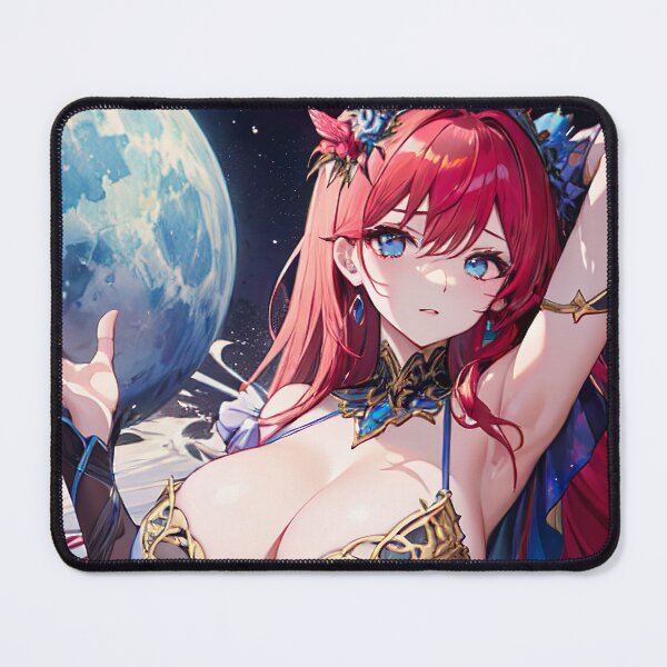 Item preview, Copy of Seductive Anime Beauty: Captivating Girl in Elegant Dress designed and sold by TheMachineMind.