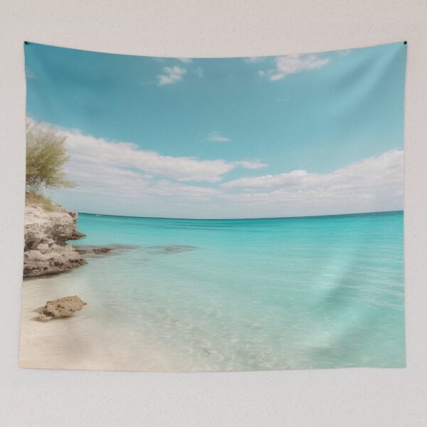 Item preview,  Blue Ocean on Sunny Cuba Shore designed and sold by Fragpop.