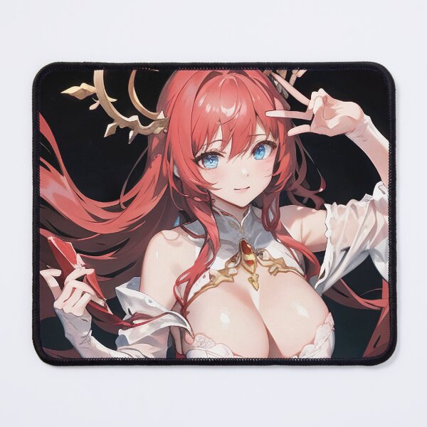 Item preview, Copy of Seductive Anime Beauty: Captivating Girl in Elegant Dress designed and sold by TheMachineMind.