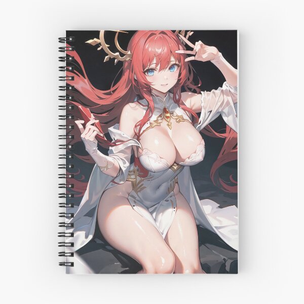 Artikelvorschau, Kopie von „Verführerische Anime-Schönheit: Fesselndes Mädchen in elegantem Kleid“. entworfen und verkauft von TheMachineMind.