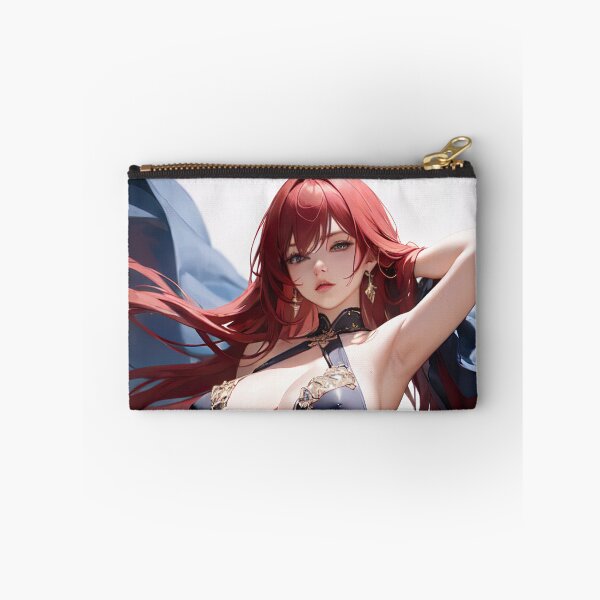 Item preview, Seductive Anime Beauty: Captivating Girl in Elegant Dress designed and sold by TheMachineMind.