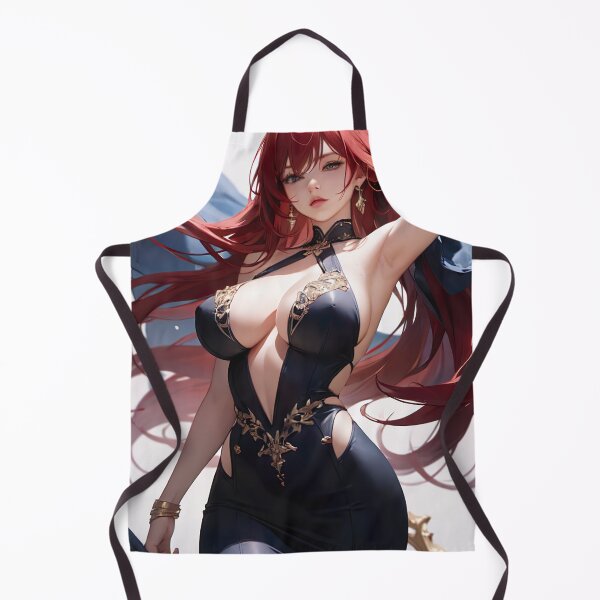 Item preview, Seductive Anime Beauty: Captivating Girl in Elegant Dress designed and sold by TheMachineMind.