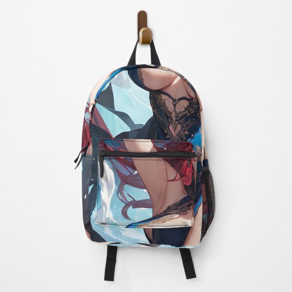 Item preview, Seductive Anime Beauty: Captivating Girl in Elegant Dress designed and sold by TheMachineMind.