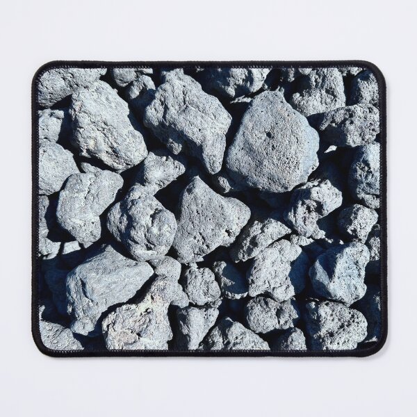 Item preview, Grey Vulcanic Rocks of Tenerife | Natural pattern | Black & Grey designed and sold by Frédérique de Paus.