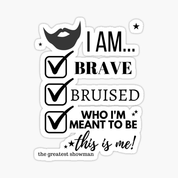 C'est moi - le plus grand showman Sticker