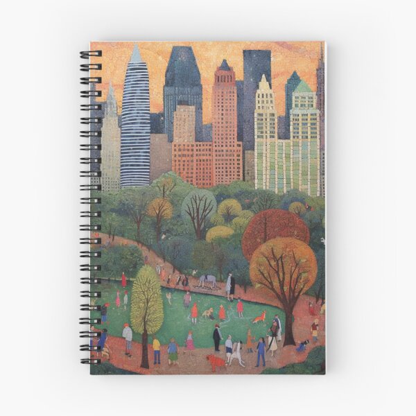 Item preview, Sunset in Iconic Central Park, NYC, Art Brut Style designed and sold by EpicFoxArt.