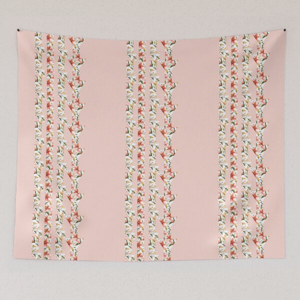 Item preview, Pink Tiger Lily Flower Name designed and sold by illustratious.